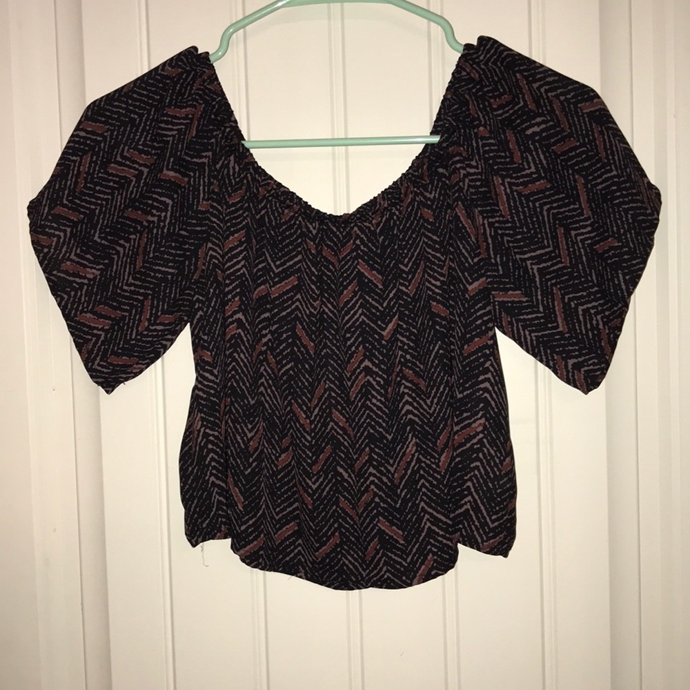 Forever 21 Short-Sleeve Crop Top